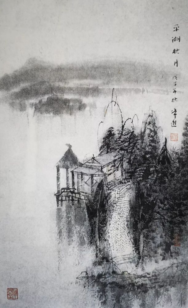 诗书画印说西湖——平湖秋月