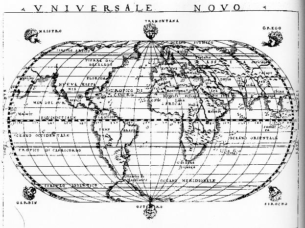 1548 年世界地图(杭州在最左侧上半部).jpg 1548 年世界地图(杭州在最左侧上半部).jpg