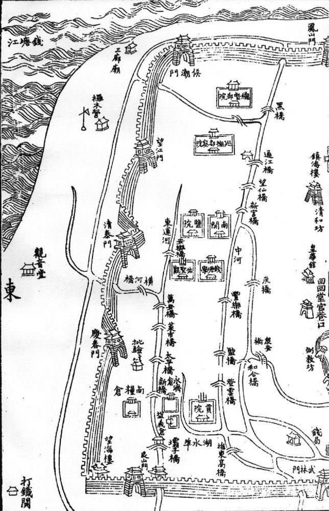 雍正七年(1729)《浙江通志》《会城图》.jpg 雍正七年(1729)《浙江通志》《会城图》.jpg