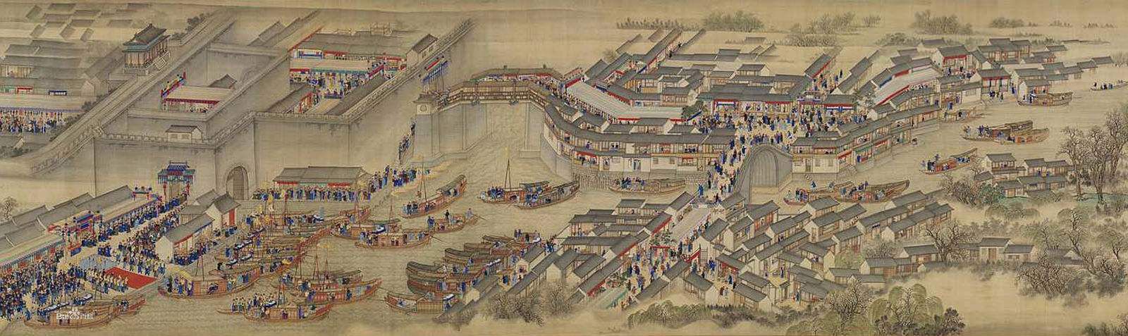 《康熙南巡图》。图片来源:故宫博物院.jpg 《康熙南巡图》。图片来源:故宫博物院.jpg