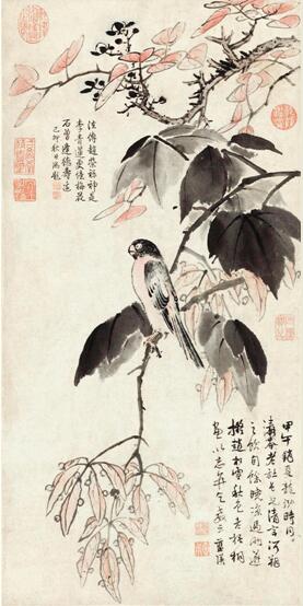 明 蓝瑛 秋色梧桐图轴(故宫博物院藏).jpg 明 蓝瑛 秋色梧桐图轴(故宫博物院藏).jpg