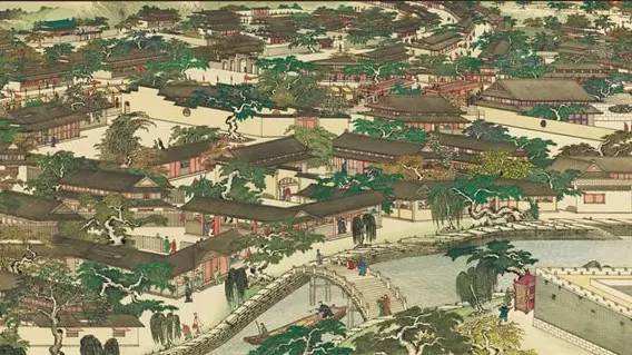 国画南宋皇城图.jpg 国画南宋皇城图.jpg