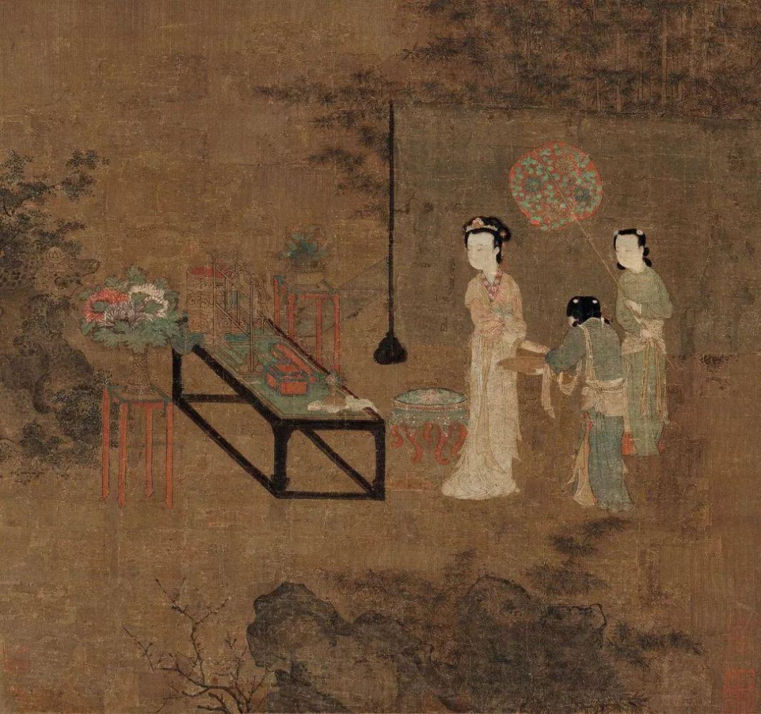 宋佚名《盥手观花图》.jpg 宋佚名《盥手观花图》.jpg